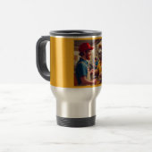 Mug De Voyage Sloth Fast Food Worker (Devant gauche)