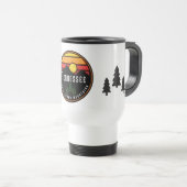 Mug De Voyage Smoky Mountains Tennessee (Devant droit)