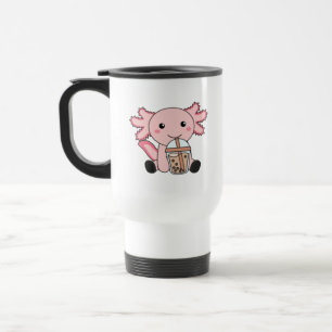 Mug De Voyage Snaxolotl Axolotl Amateurs de thé à bulles Animaux