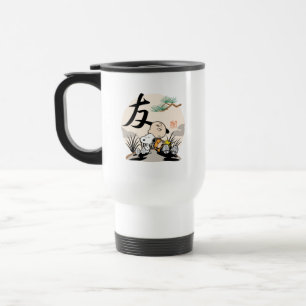 Mug De Voyage Snoopy, Charlie Brown et Woodstock - Ami