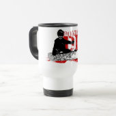 Mug De Voyage snowboard BOARD OU DIE (Devant gauche)