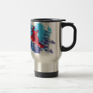 Mug De Voyage Snowboardeur Cool