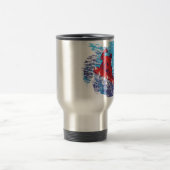Mug De Voyage Snowboardeur cool (Centre)