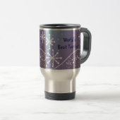 Mug De Voyage Snowflake - Meilleur Professeur (Devant droit)