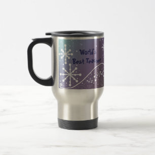 Mug De Voyage Snowflake - Meilleur Professeur