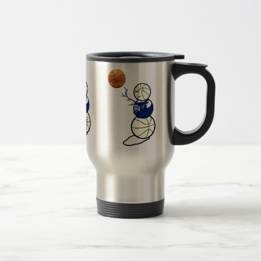 Mug De Voyage Snowman de basket (Droit)
