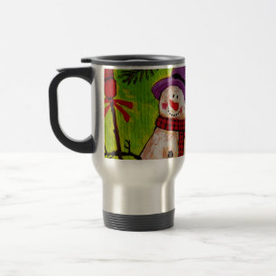 Mug De Voyage Snowman et Broom
