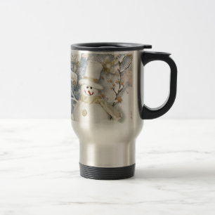 Mug De Voyage Snowman hiver froid