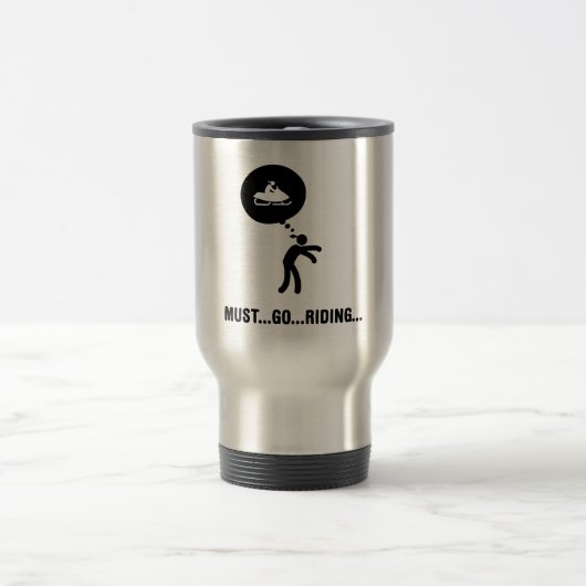 Mug De Voyage Snowmobile (Centre)
