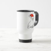 Mug De Voyage Snowy Owl Père Noël (Devant droit)