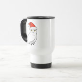Mug De Voyage Snowy Owl Père Noël (Devant gauche)