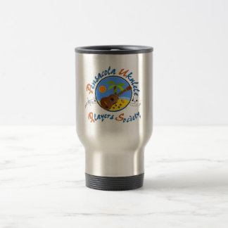 Mug De Voyage Société de joueurs d'ukulélé de Pensacola (PUPS)