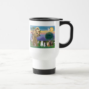 Mug De Voyage Sœur Frances bénissant 5 chats