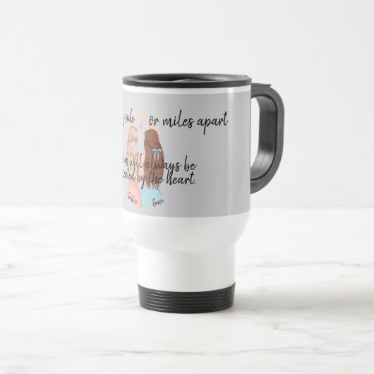 Mug De Voyage Soeurs (Devant droit)