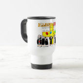Mug De Voyage Soeurs Jubilé de diamant 75e année de service (Devant gauche)