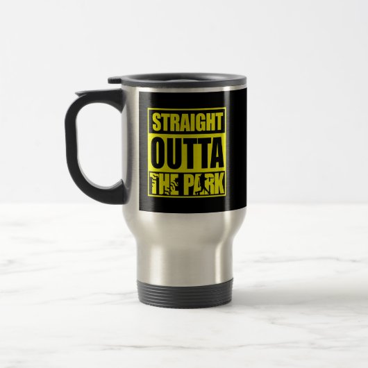 Mug De Voyage Softball à Emporter Directement Du Parc (Gauche)