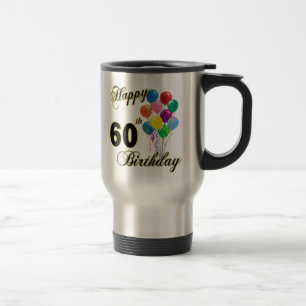 Mug De Voyage Soixantième cadeaux d'anniversaire et habillement