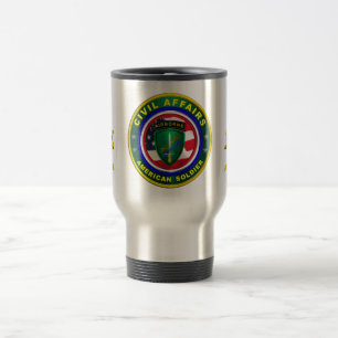 Mug De Voyage Soldat des affaires civiles
