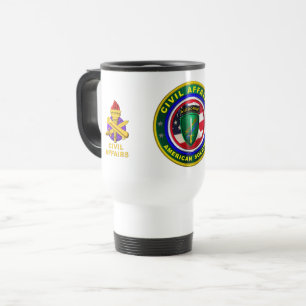 Mug De Voyage Soldat des affaires civiles