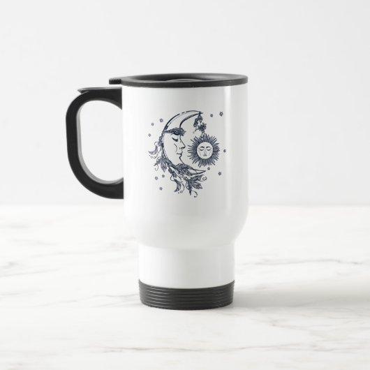 Mug De Voyage Soleil et Lune (Gauche)