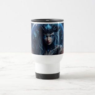 Mug De Voyage Sorcière Cosmique – Née de la Sphère Stellaire.