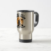 Mug De Voyage Sorcière de dragon éffrayante (Devant droit)