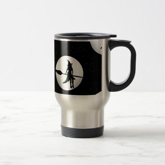 Mug De Voyage sorcière d'halloween (Droit)