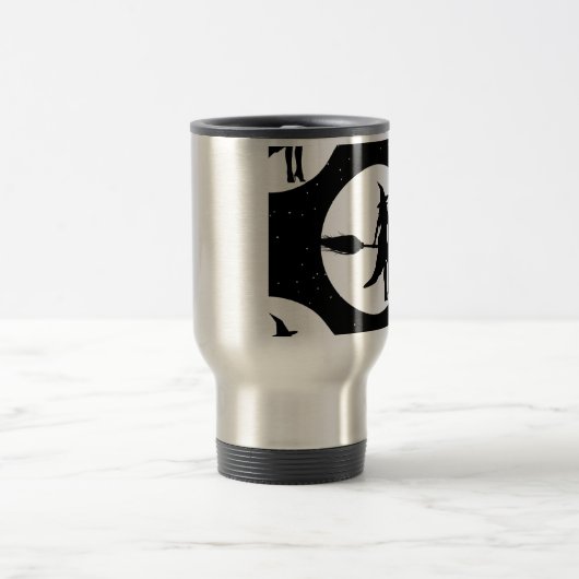 Mug De Voyage sorcière d'halloween (Centre)