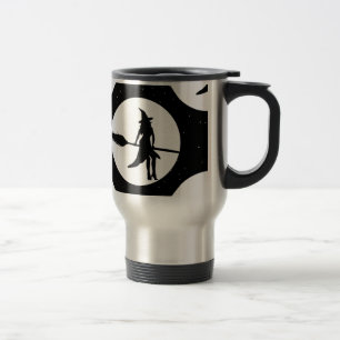 Mug De Voyage sorcière d'halloween