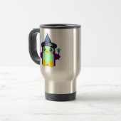 Mug De Voyage Sorcière pingouin mignonne (Devant gauche)