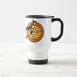 Mug De Voyage Sorcière Rétro