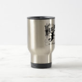 Mug De Voyage Sorcière vintage d'Halloween (Centre)