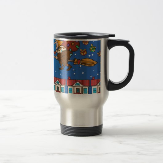 Mug De Voyage sorcière xmas Befana (Droit)