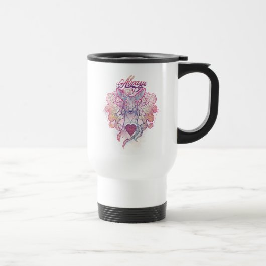 Mug De Voyage Sortilège Harry Potter | Patronus de biche "Toujou (Droite)
