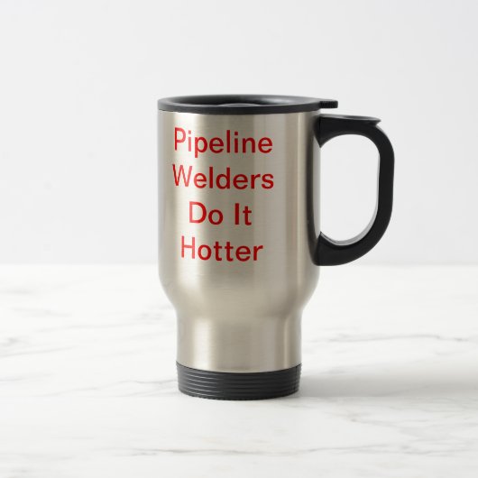 Mug De Voyage Soudeuse de canalisation (Droit)