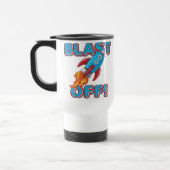 Mug De Voyage Soufflez le bateau de Rocket (Gauche)