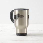 Mug De Voyage 'soupez mes végétaliens (Devant gauche)