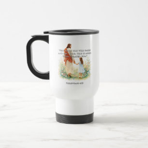 Mug De Voyage Sourire chrétien Philippiens Foi Inspirant