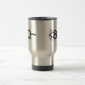Mug De Voyage Souris ASCII (Centre)