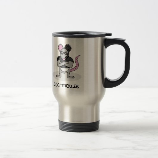 Mug De Voyage Souris de porte (Droit)