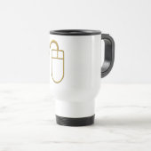 Mug De Voyage Souris informatique (Devant droit)
