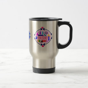 Mug De Voyage 😻 🐾 ↷ Sous🐾 par Cute Chat Famille Voyage Mug ↶