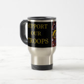 MUG DE VOYAGE SOUTENEZ NOS TROUPES (Devant gauche)