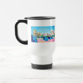 MUG DE VOYAGE SOUTH BEACH, MIAMI, FLORIDE (Gauche)