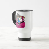 Mug De Voyage Soutiens-gorge et humour de rides (Devant gauche)