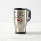 Mug De Voyage Soyez dire de vampire (Devant droit)