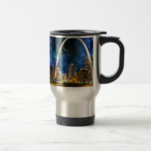 Mug De Voyage Spacey St. Louis Skyline