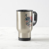 Mug De Voyage Sparkle Like It's 1776, Patriotic Design, American (Devant droit)