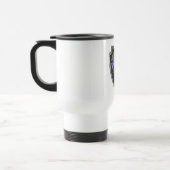 Mug De Voyage Spécialement conçu aile angélique ailée en vol (Gauche)