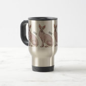 Mug De Voyage Sphynx cat (Devant gauche)